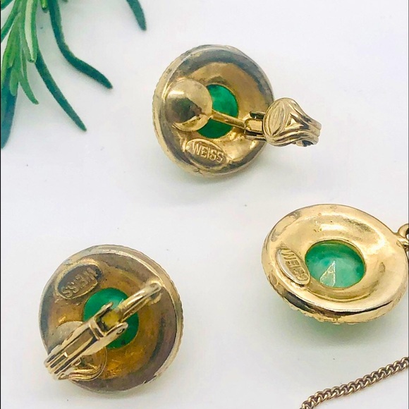 Vintage adorable demi set signed WEISS - Picture 3 of 10